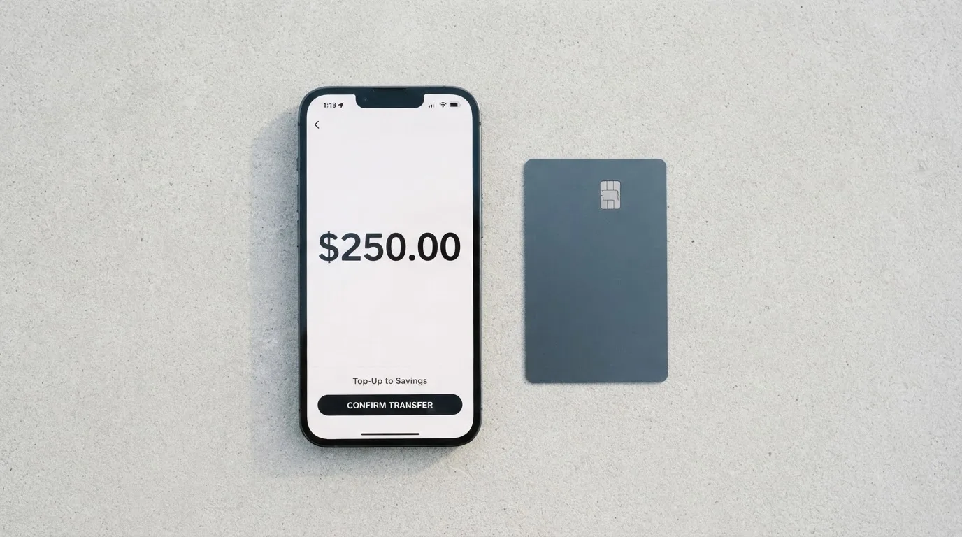 A phone showing a stablecoin transfer screen